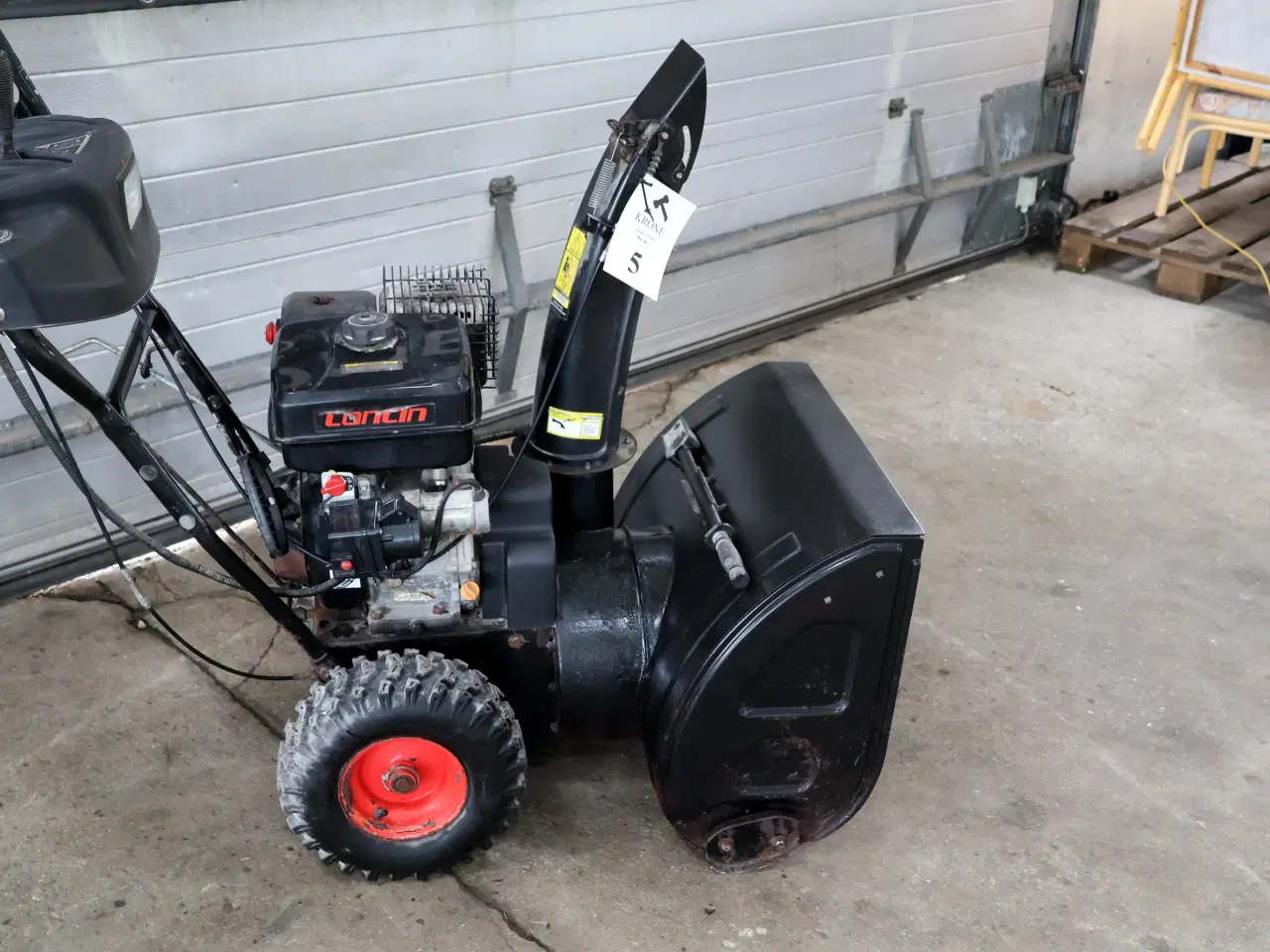 Billede 2 -  Benzin sneslynge m/el-start 