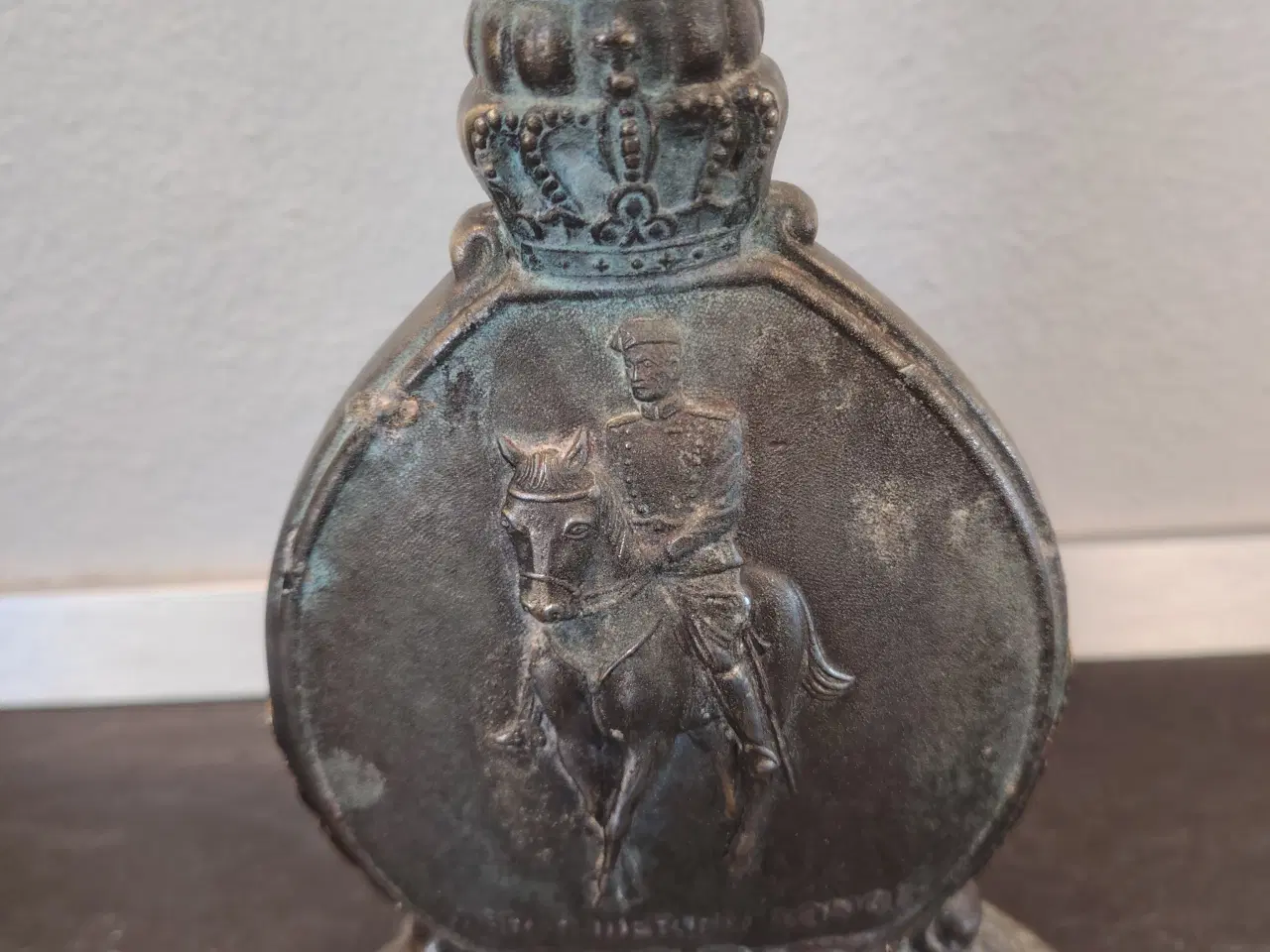 Billede 3 - “Kong Christian X lysestage 15 cm høj 