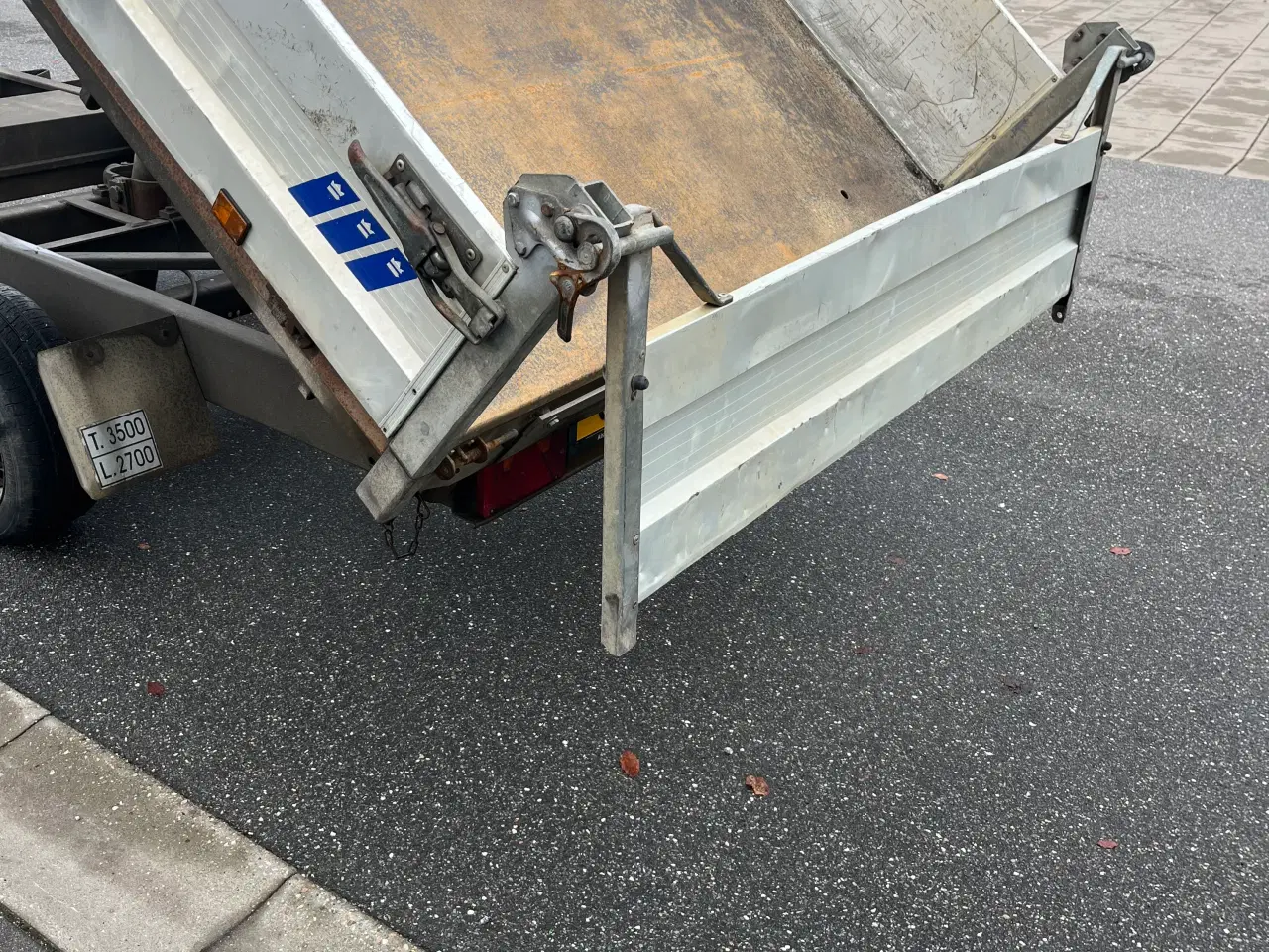 Billede 4 - Variant 3500kg 3-vejs tiptrailer