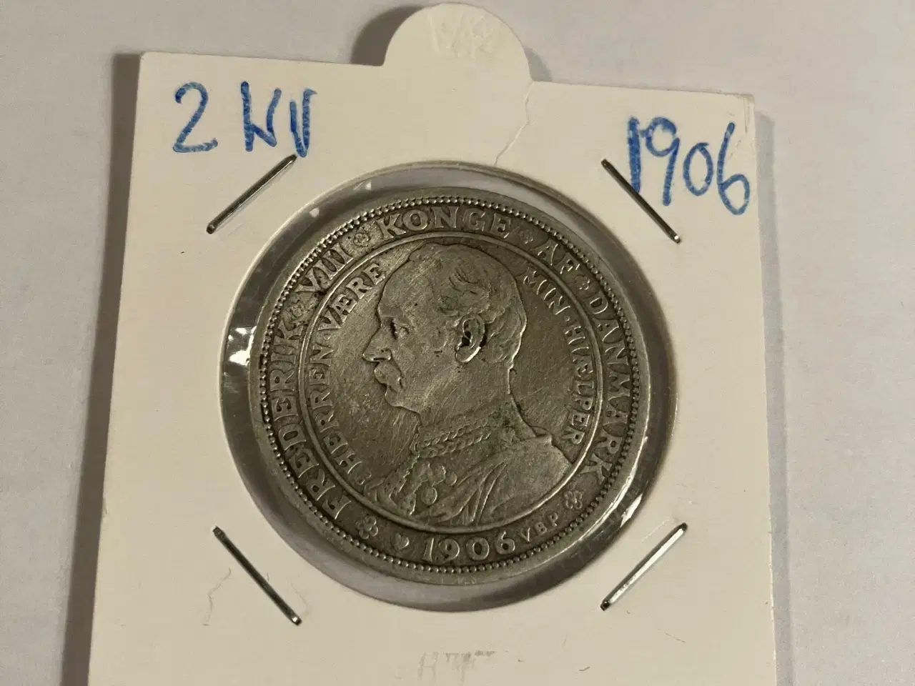 Billede 1 - 2 Kroner 1906 Danmark