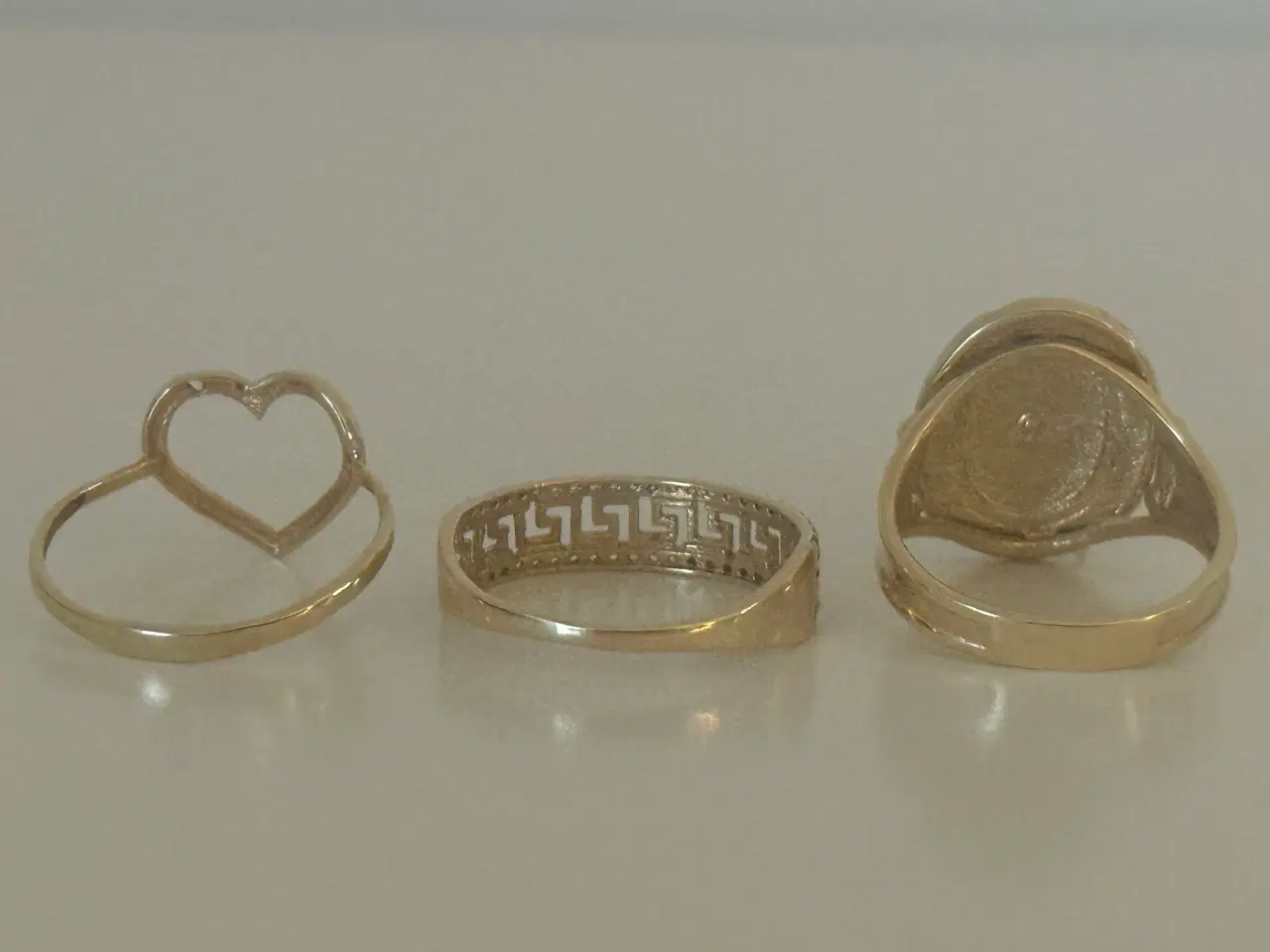 Billede 16 - Forskellige ringe i 14 karat guld.