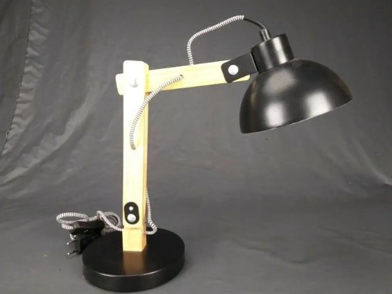 Billede 1 - Fin arkifektlampe i ægte retro stil