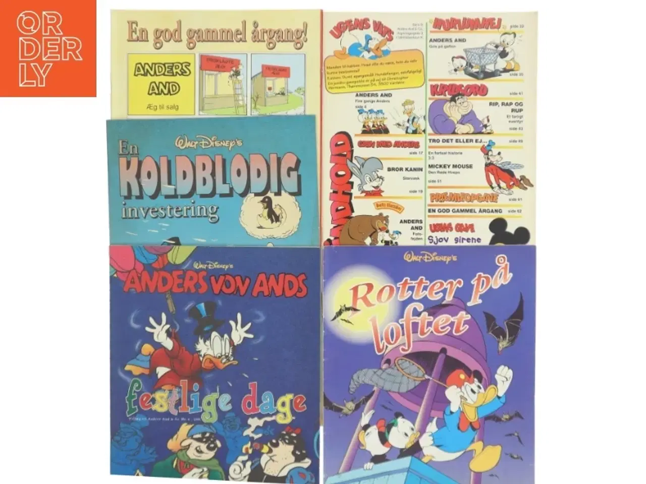 Billede 1 - Anders And-blade fra Walt Disney