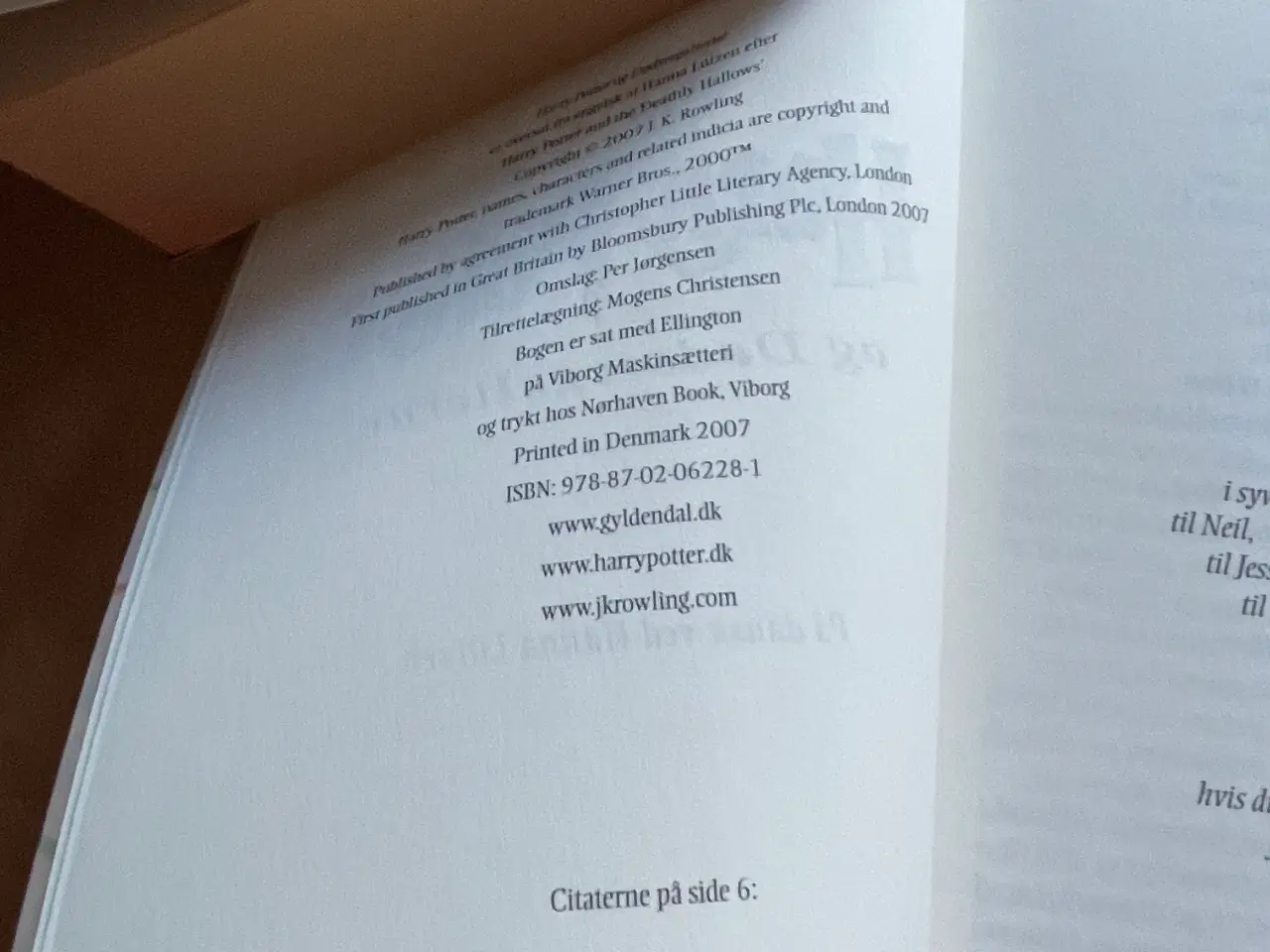 Billede 4 - Harry Potter og Halvblodsprinsen og Dødsregalierne