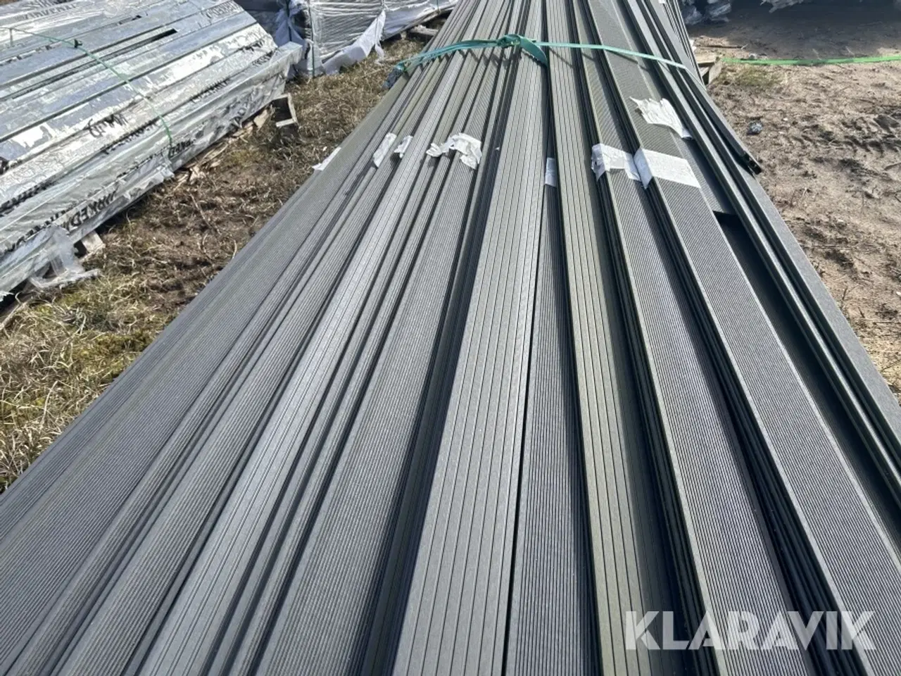 Billede 3 - Komposit terrassebrædder Sort, 160 styk