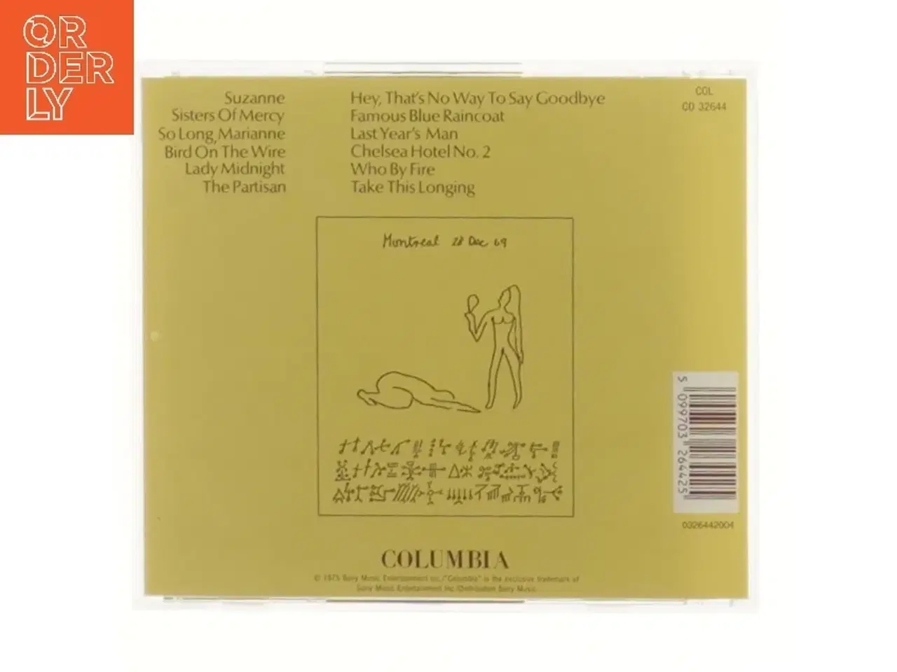 Billede 2 - Greatest Hits CD af Leonard Cohen