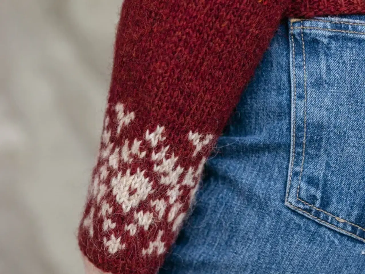 Billede 2 - StrikkeKit “Adventslys” NOVEMBER-TILBUD FRA 298,- 