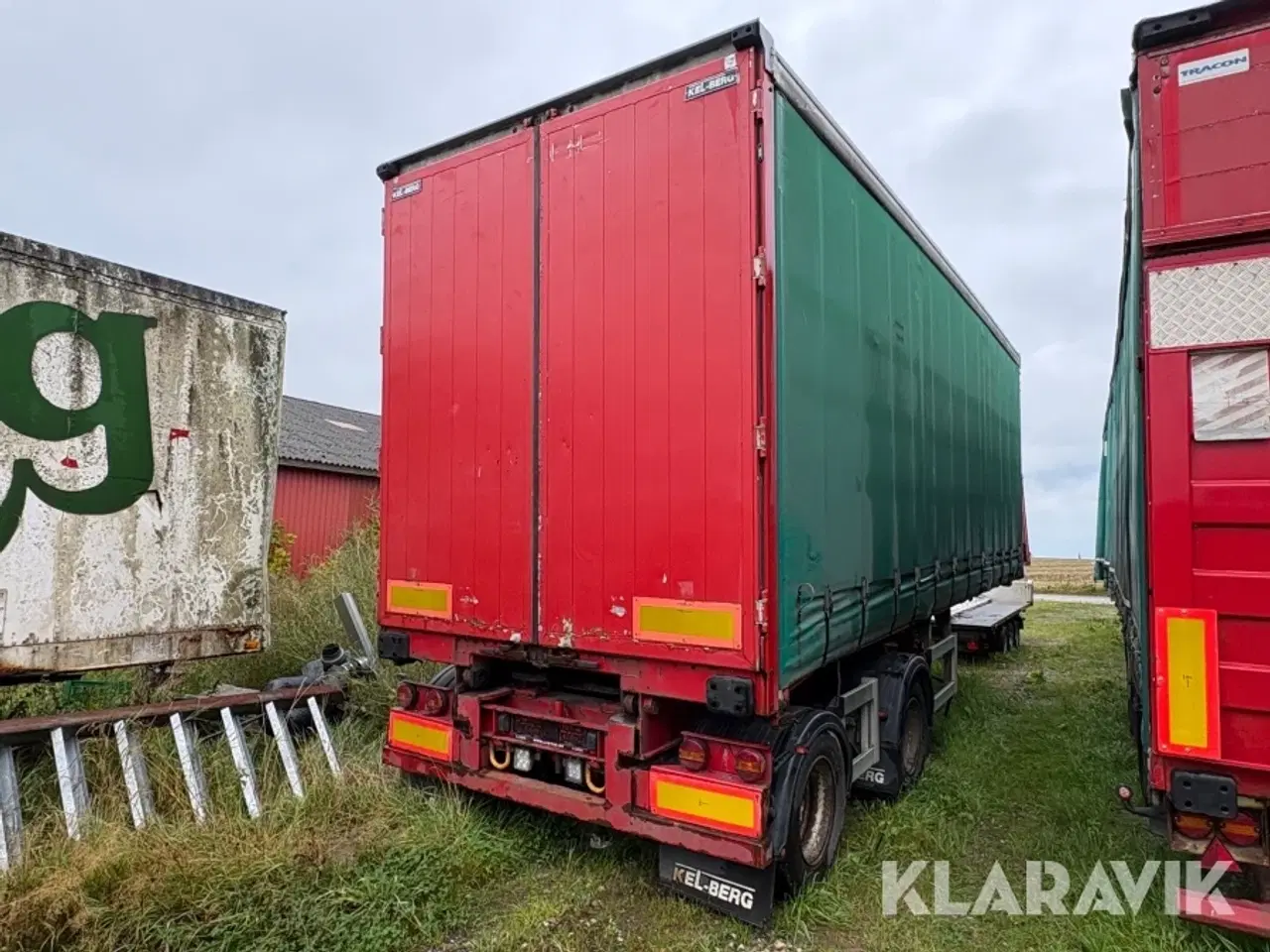 Billede 2 - Gardintrailer Kel-berg E36B2