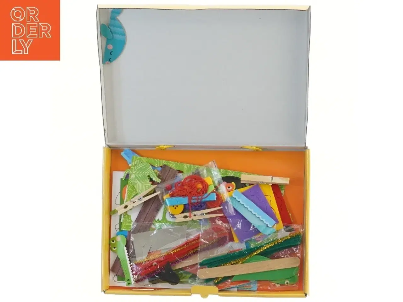 Billede 2 - Papir kreativitetsæt til børn (str. 30x22 cm)