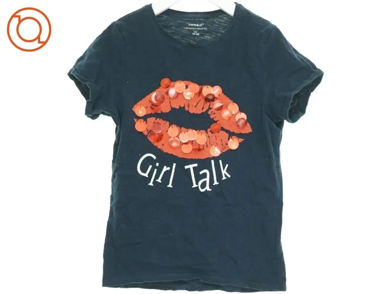 Billede 1 - T-Shirt, Girl Talk fra Name It (str. 140 cm)