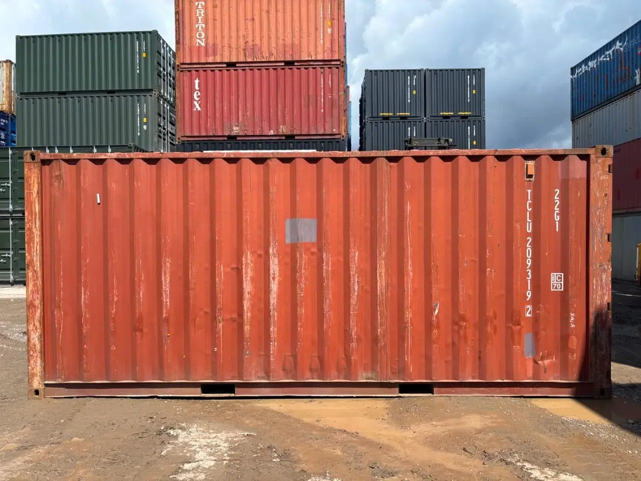 Billede 3 - 20 fods Container- ID: TCLU 209319-2 -Hvidovre 