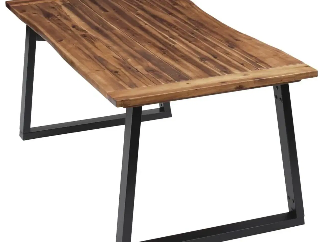 Billede 3 - Spisebord 180x90 cm massivt akacietræ
