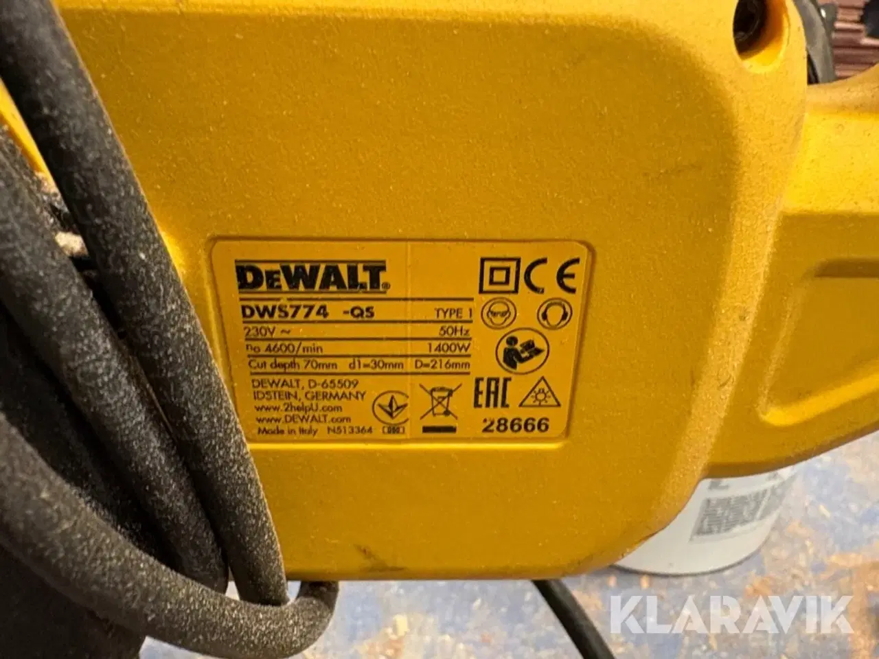 Billede 9 - Geringssave DeWalt DES774 & DW700