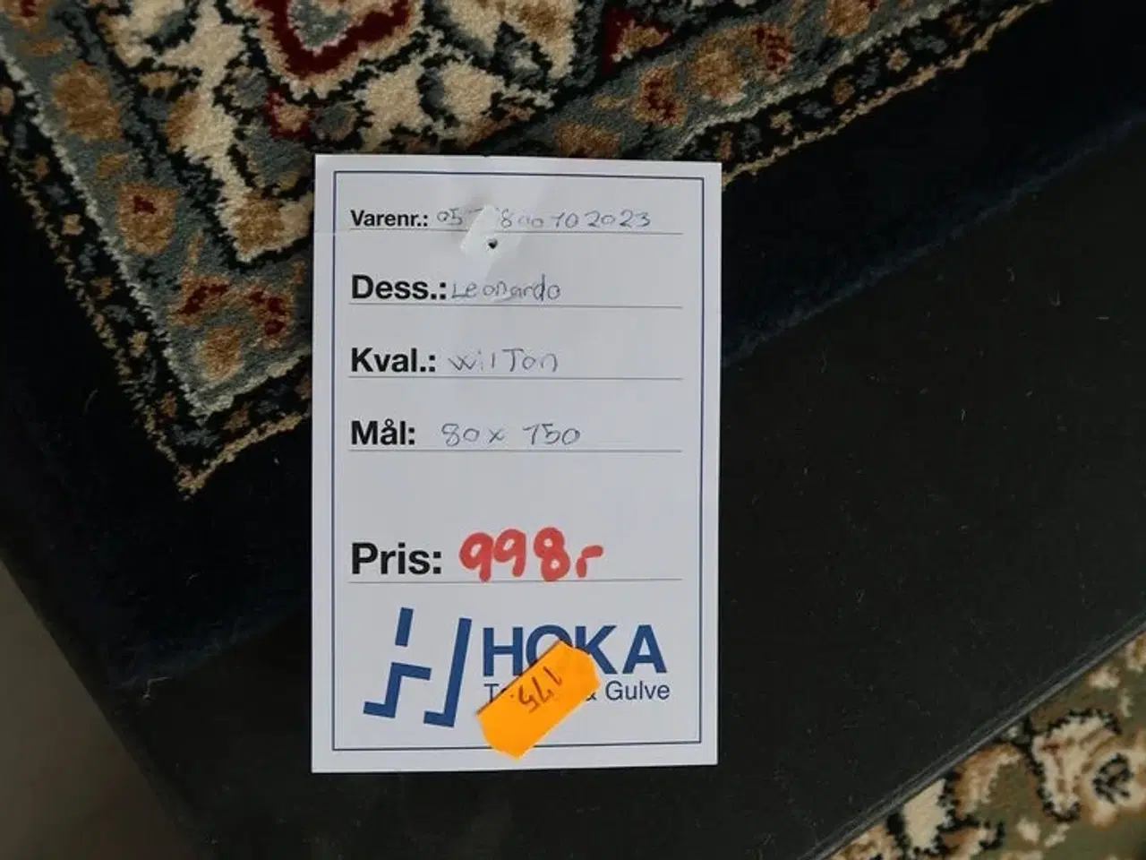 Billede 2 - Gulvtæppe LEONARDO Wilton