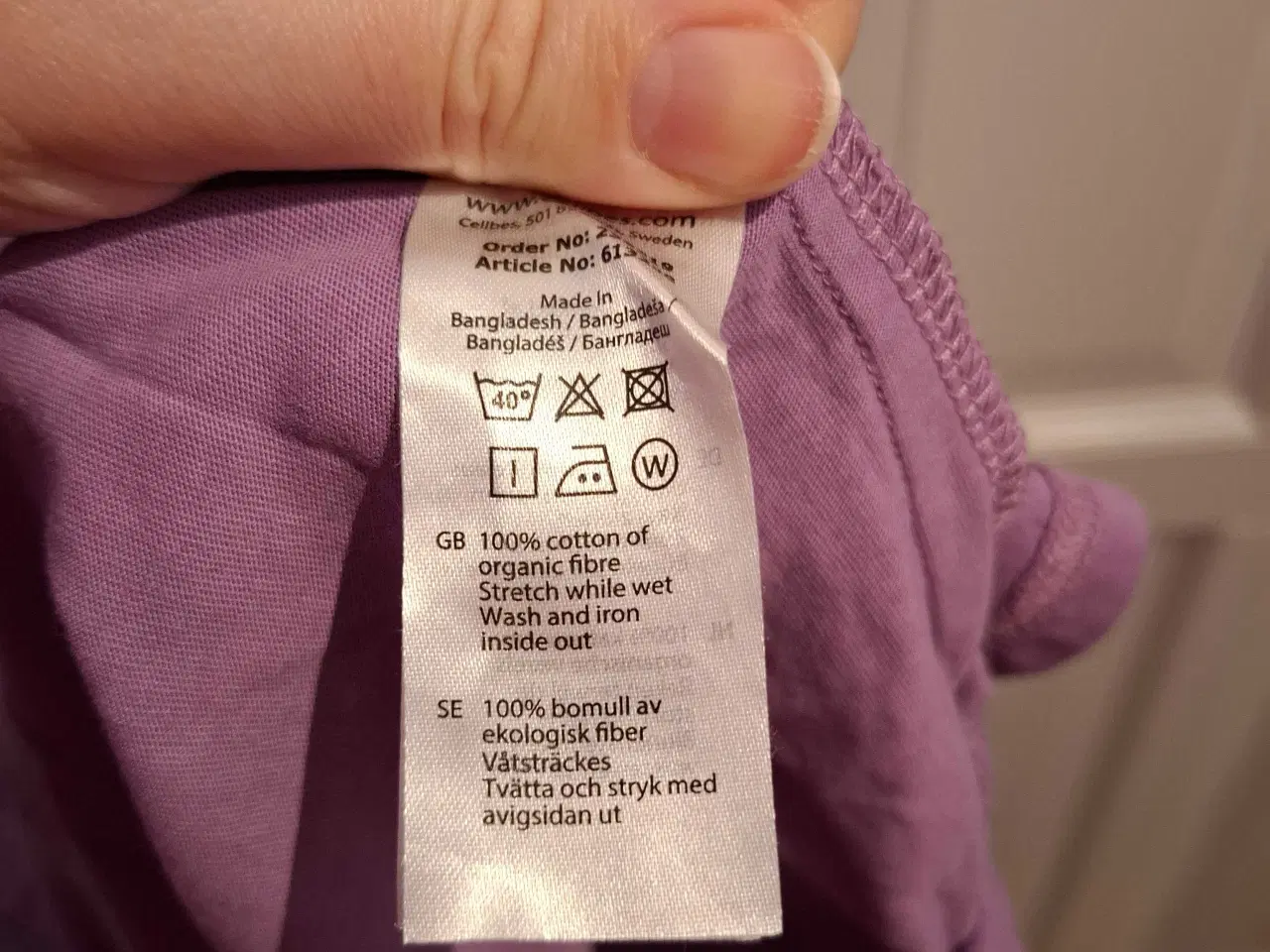 Billede 5 - Cellbes T-shirt i størrelse 54-56 i lilla