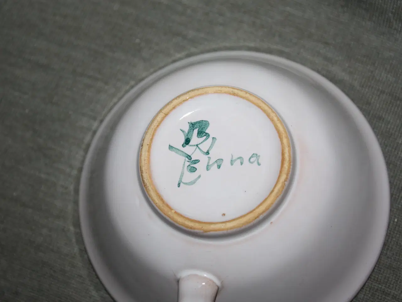 Billede 4 - Keramik Leo Enna kop med underkop