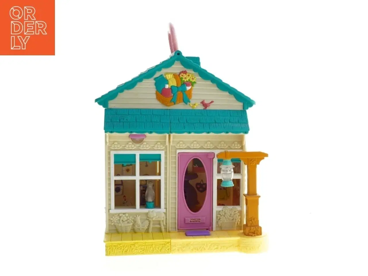 Billede 1 - Legehus til dukker fra Fisher-Price (str. 23 cm)