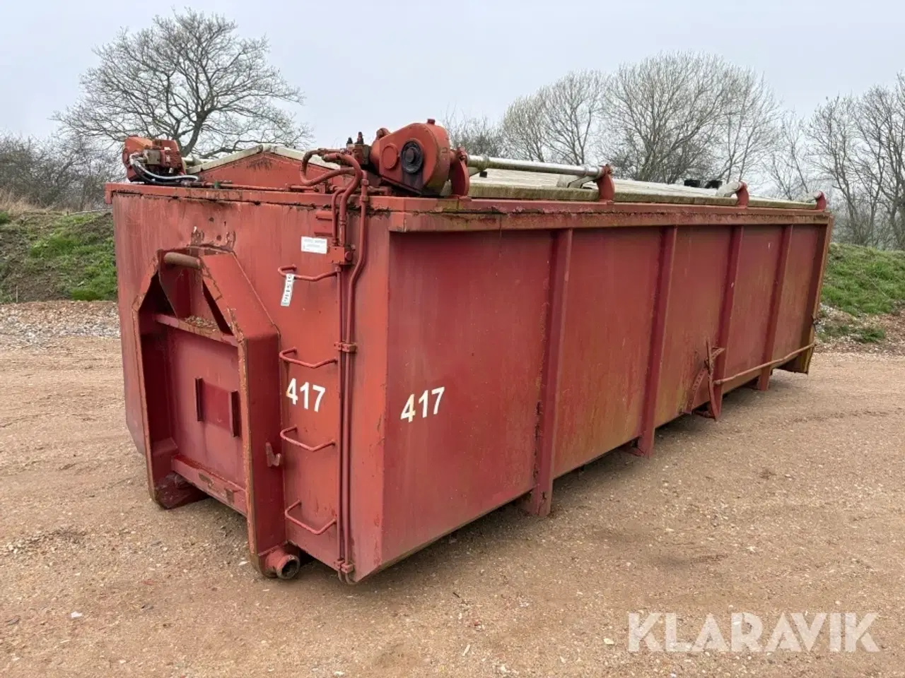 Billede 1 - Kroghejscontainer med låg