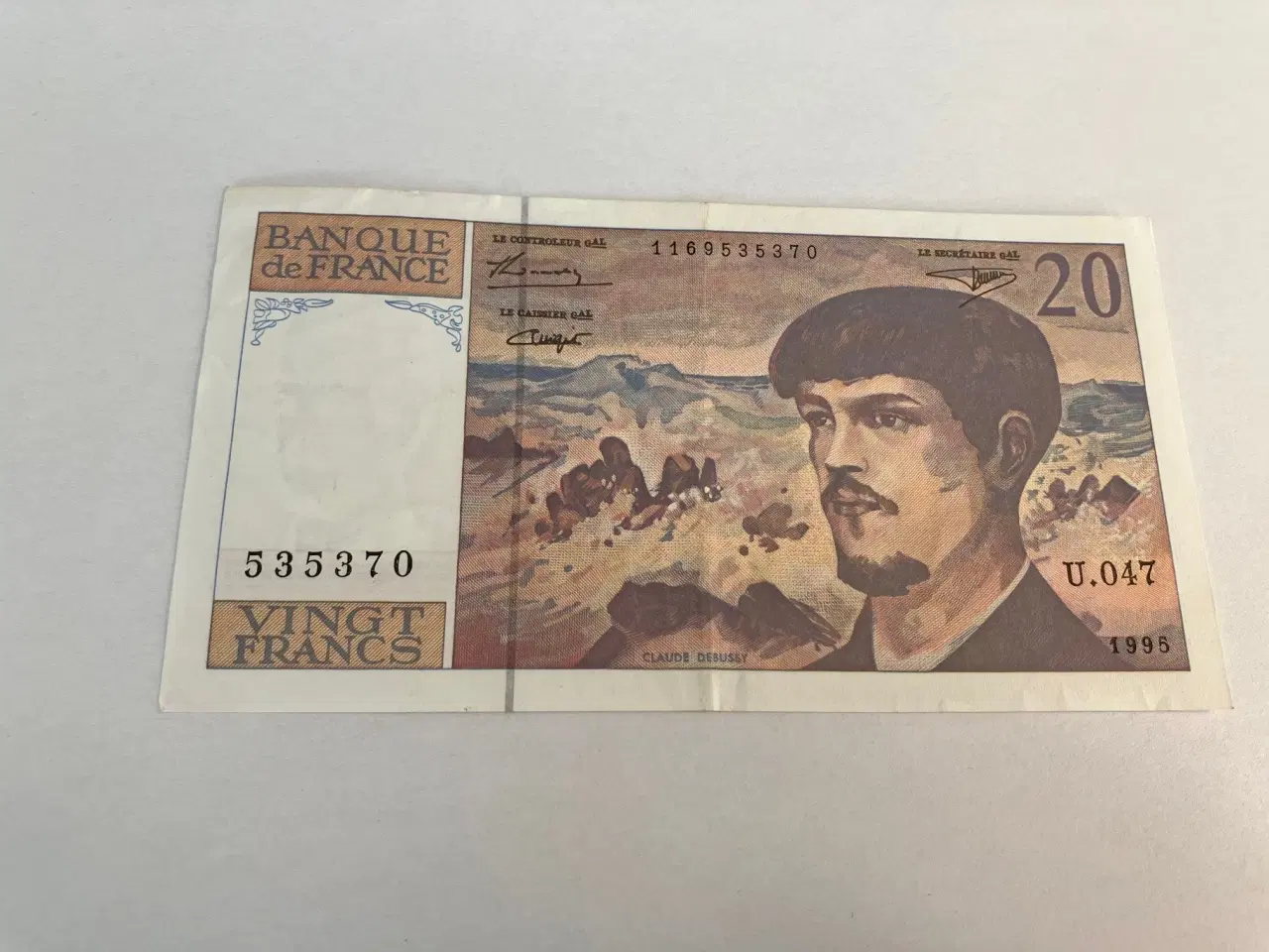 Billede 1 - 20 Francs France 1995