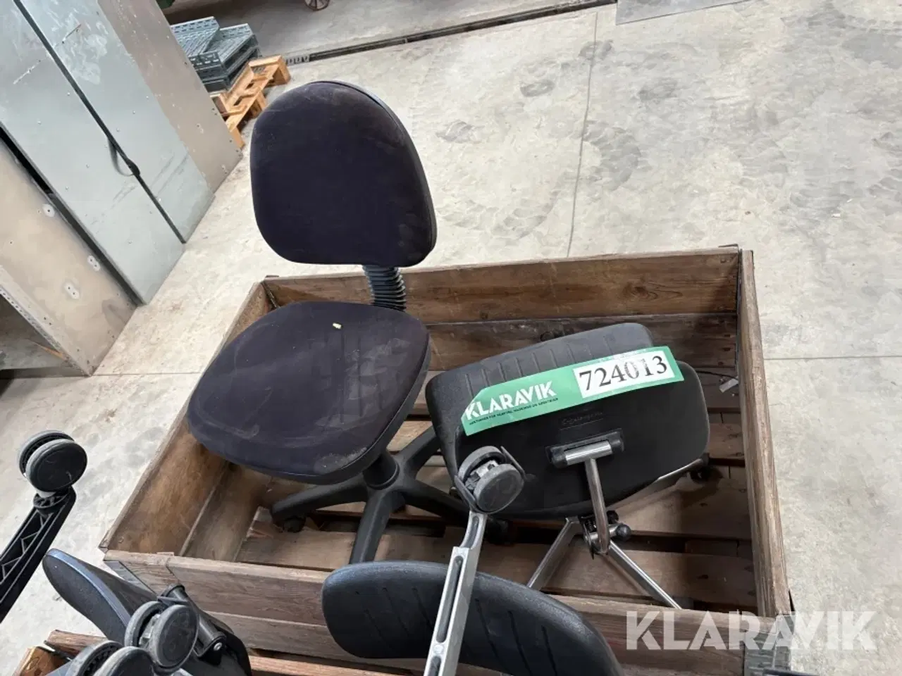 Billede 9 - Kontorstole 8 styk