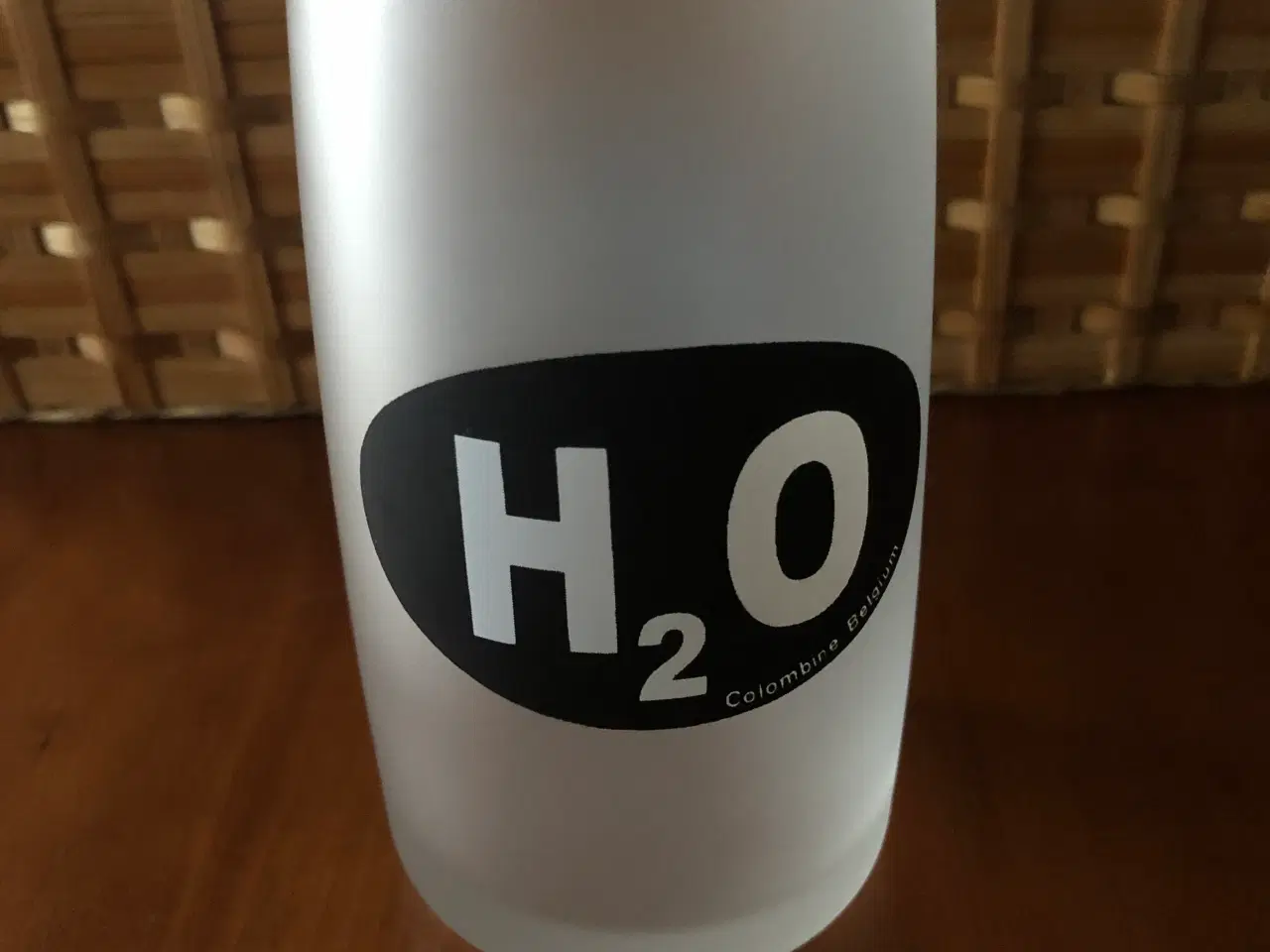 Billede 1 - H2O-glas - matteret glas