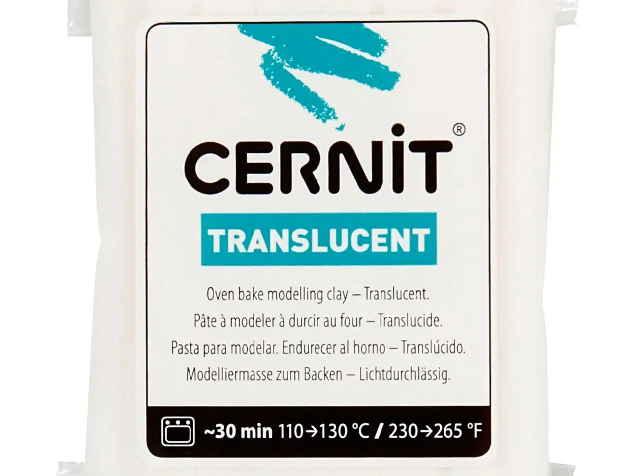 Billede 1 - Cernit, translucent (005), 56g/ 1 pk.