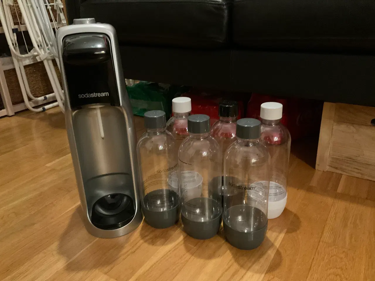 Billede 1 - Sodastream sæt med 6 flasker