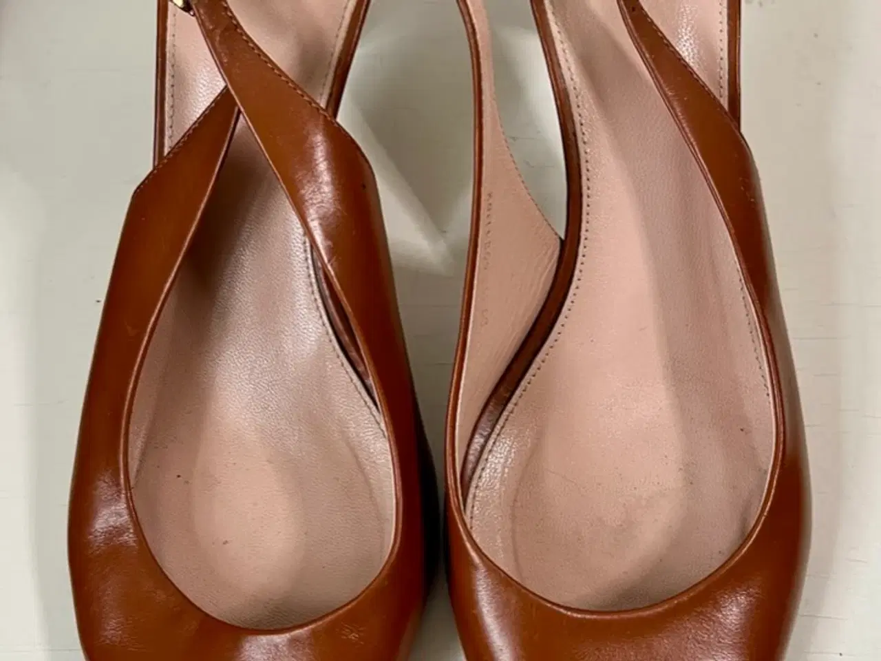 Billede 2 - Hugo Boss, stiletter/slingbacks, str 39,5