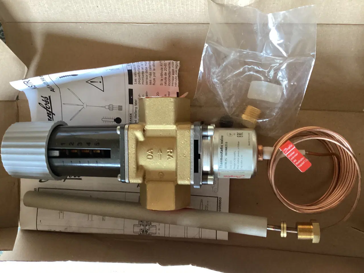 Billede 1 - Varmtvandsbeholder ventil avtb danfoss