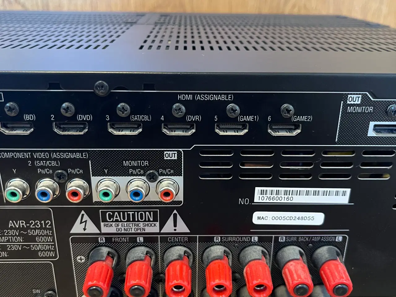 Billede 5 - Denon forstærker + KEF surround-anlæg