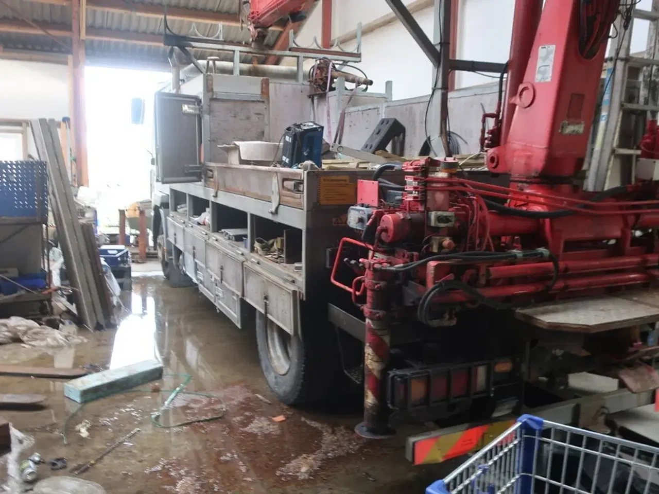 Billede 8 - Lastbil MAN 14.224 m. HIAB kran