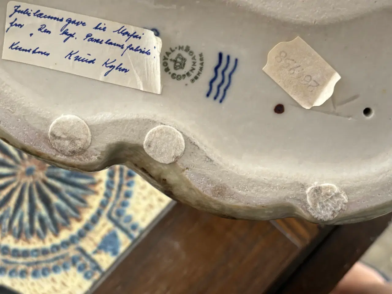 Billede 2 - Stentøjsfigur af kronhind 