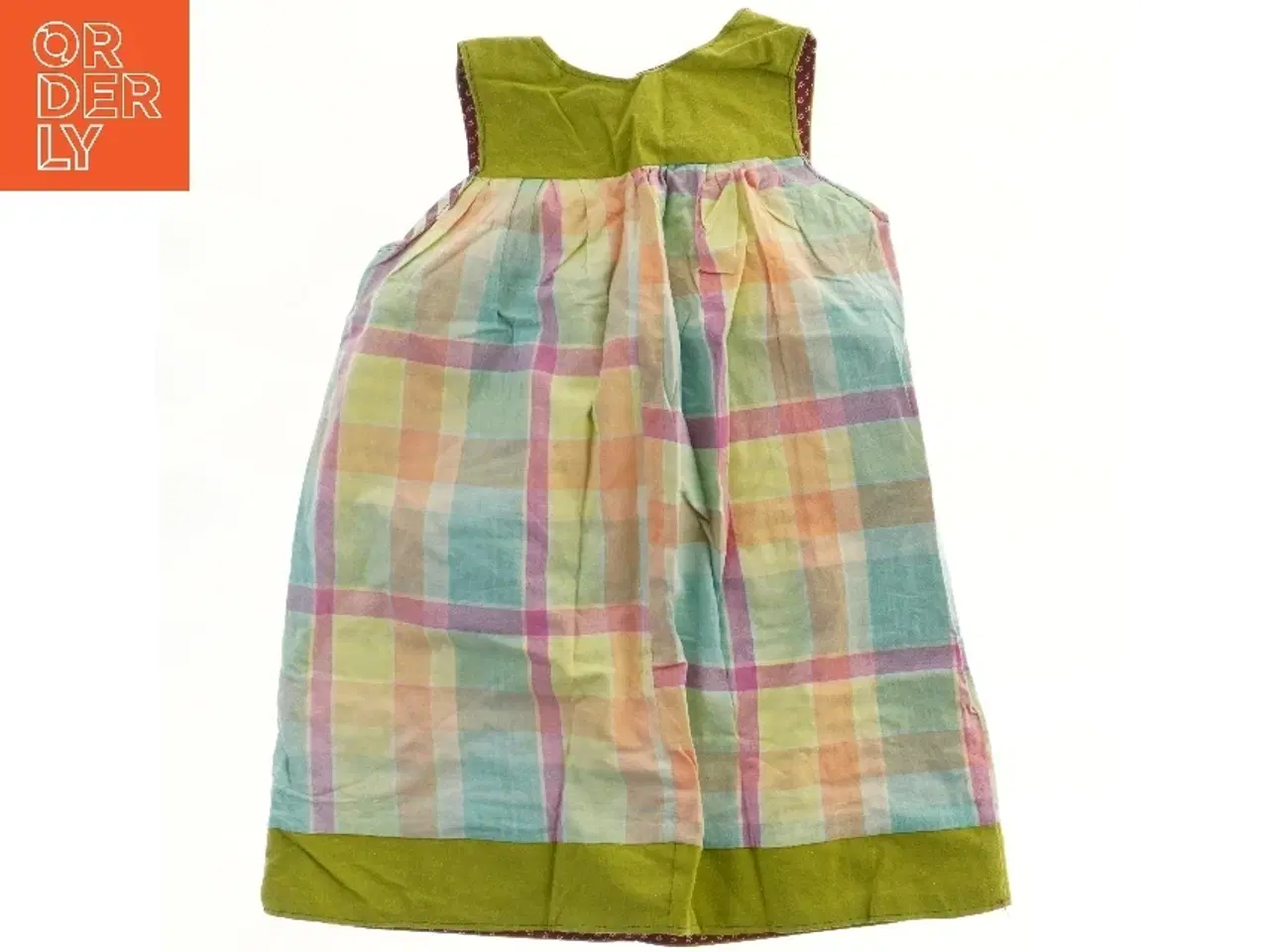 Billede 1 - Sommerkjole med ternet mønster (str. 110)