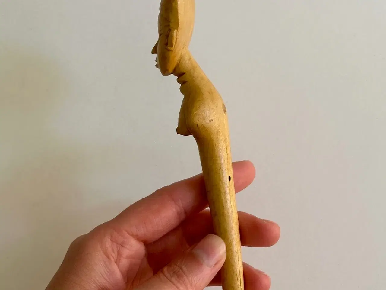 Billede 3 - Træfigur, kvinde
