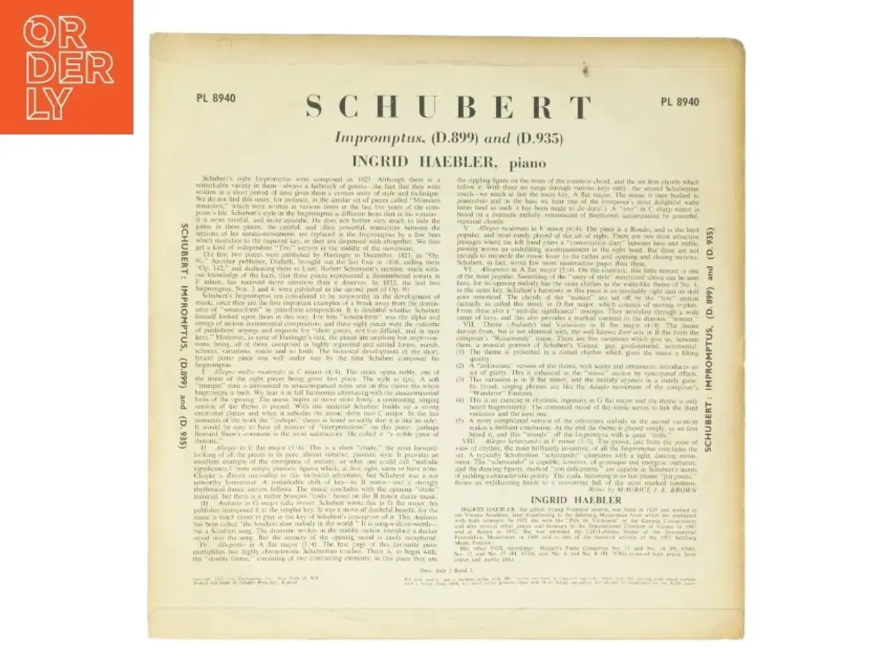 Billede 2 - Schubert