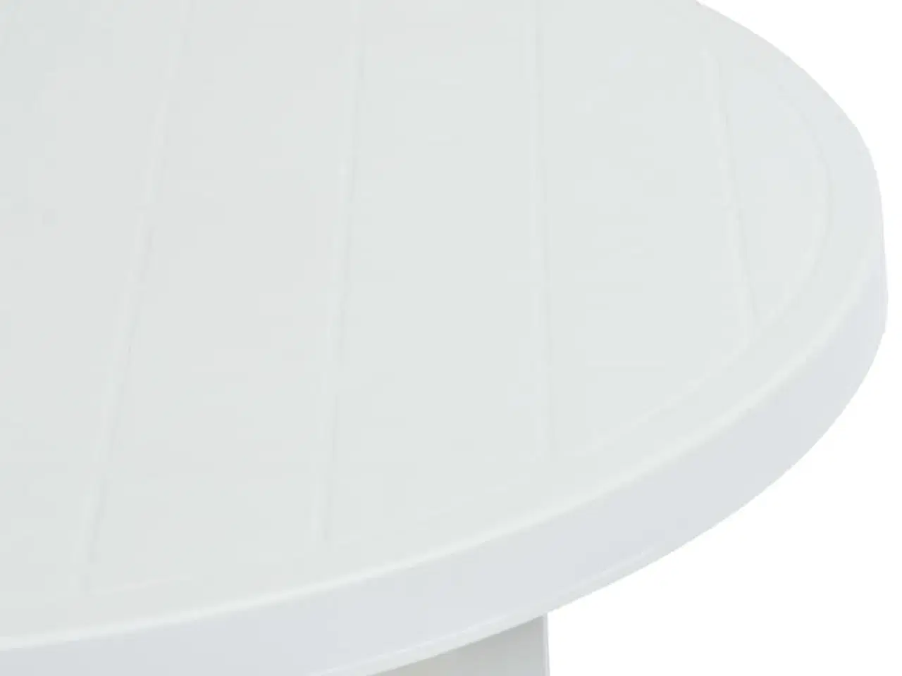 Billede 4 - Havebord 89 cm plastik hvid