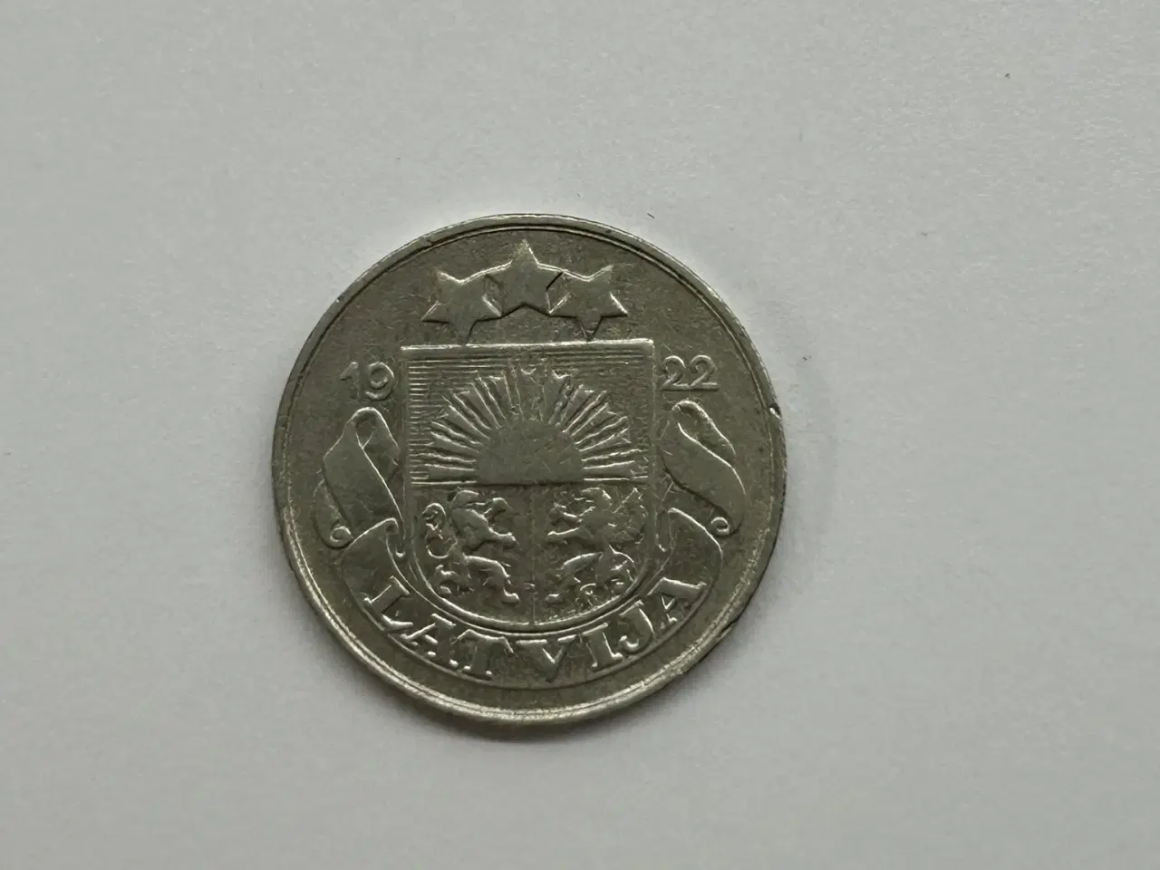 Billede 2 - 10 Santimu 1922 Latvia