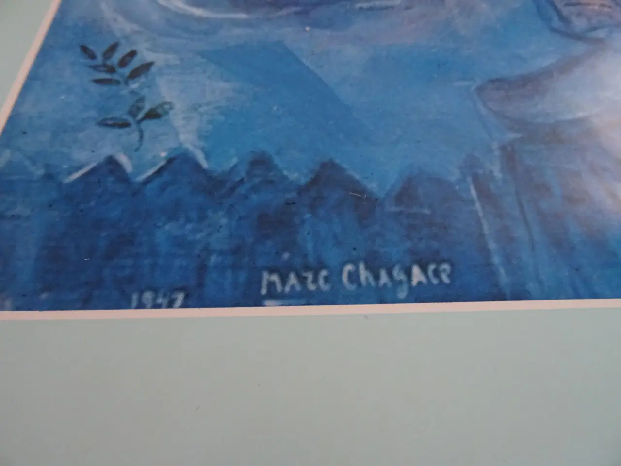 Billede 3 - March Chagall 2 stk >Klokketårnet + Viol