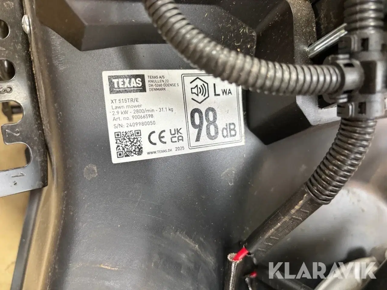 Billede 2 - Græsslåmaskine Texas XT 515TR/E