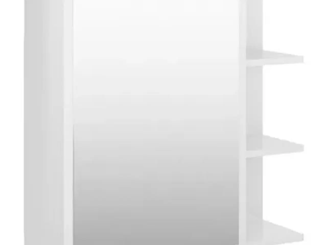 Billede 1 - vidaXL badeværelsesskab spejl 62,5x20,5x64 cm spån