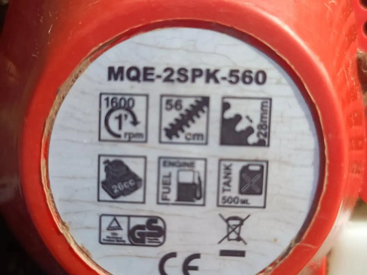 Billede 4 - Hækklipper, benzin