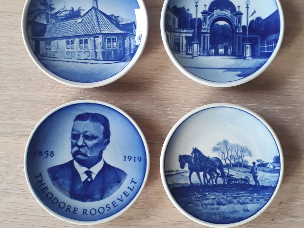 Billede 1 - Mini Platter - incl Theodore Roosevelt
