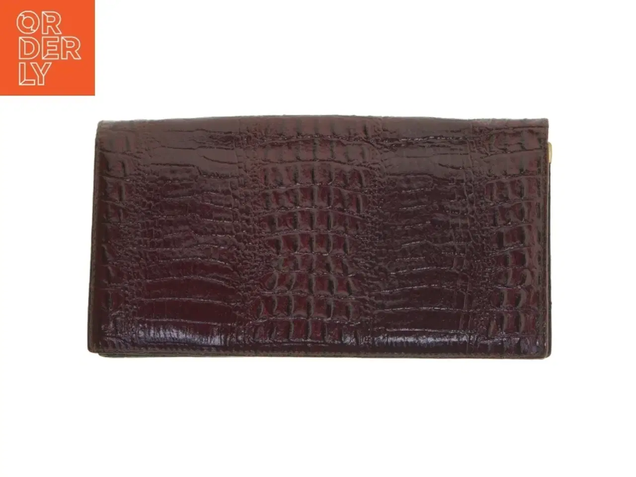 Billede 5 - Elegant pung med krokodillemønster (str. 26x14 cm)