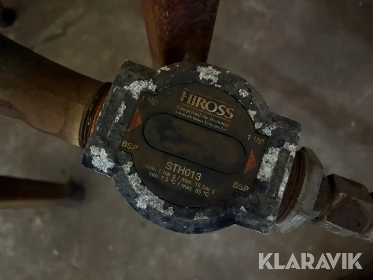 Billede 6 - Vandudskiller til kompressor Hiross