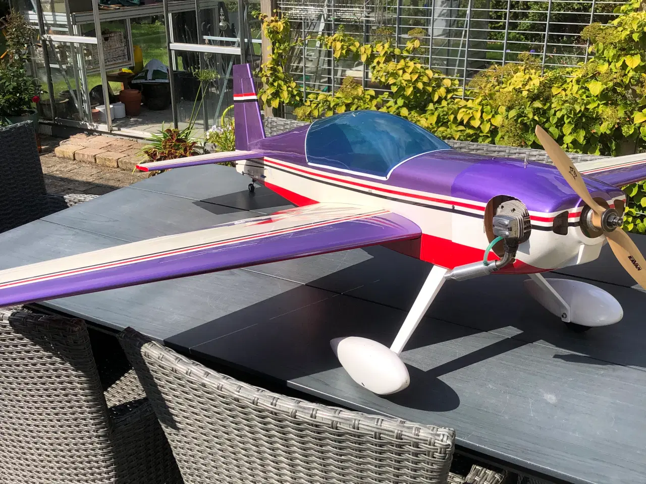 Billede 1 - RC Modelfly extra 300 med Os120 6 servoer 