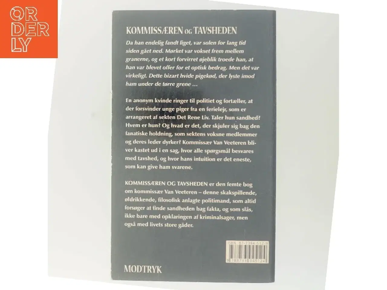 Billede 3 - Kommissæren og tavsheden af Håkan Nesser (Bog)