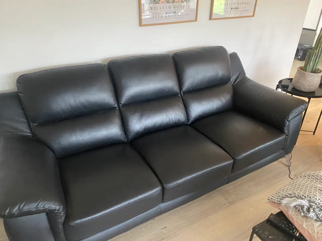 Billede 2 - Lædersofa 