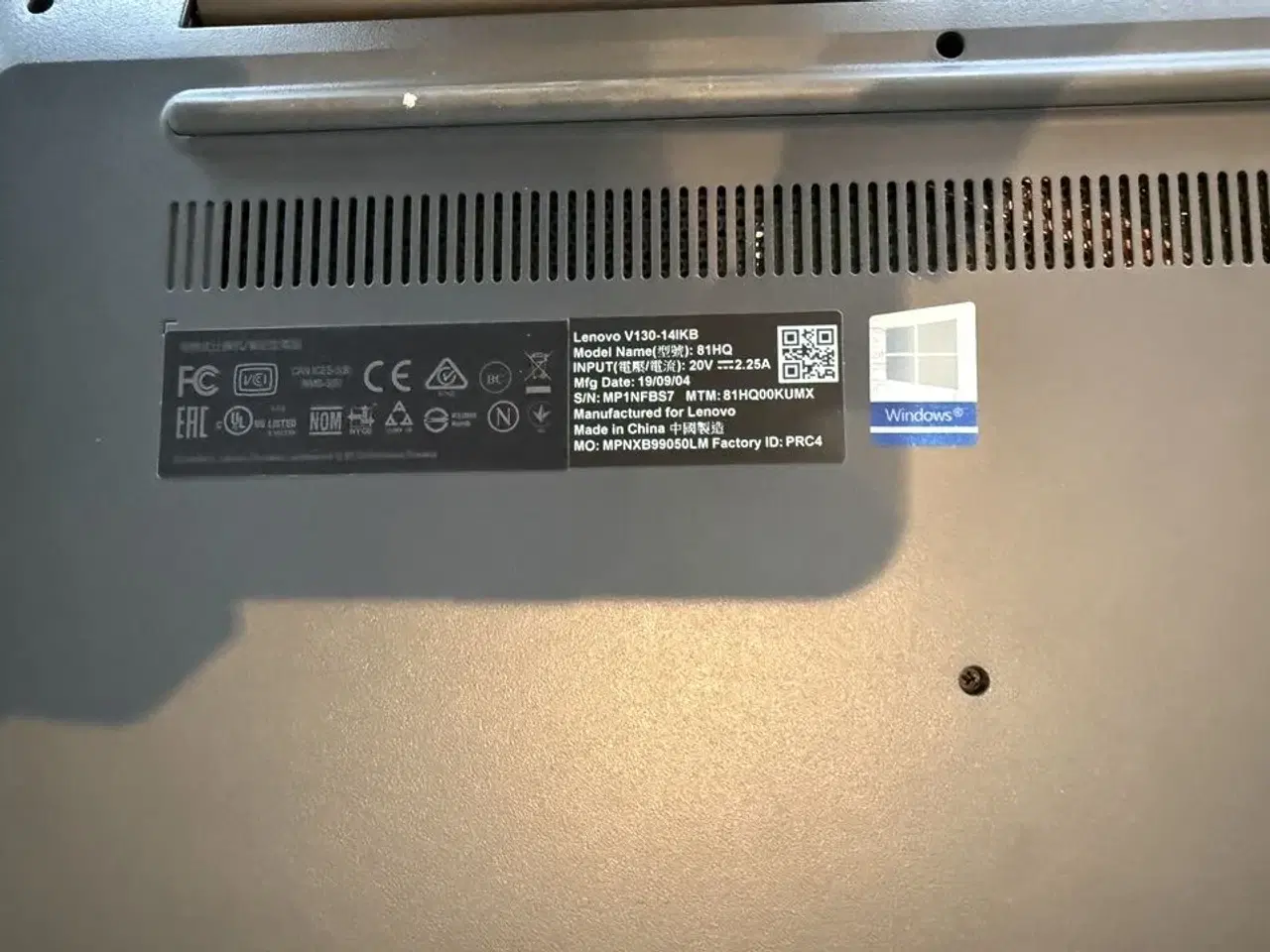 Billede 6 - Bærbar computer LENOVO V130-14IKB