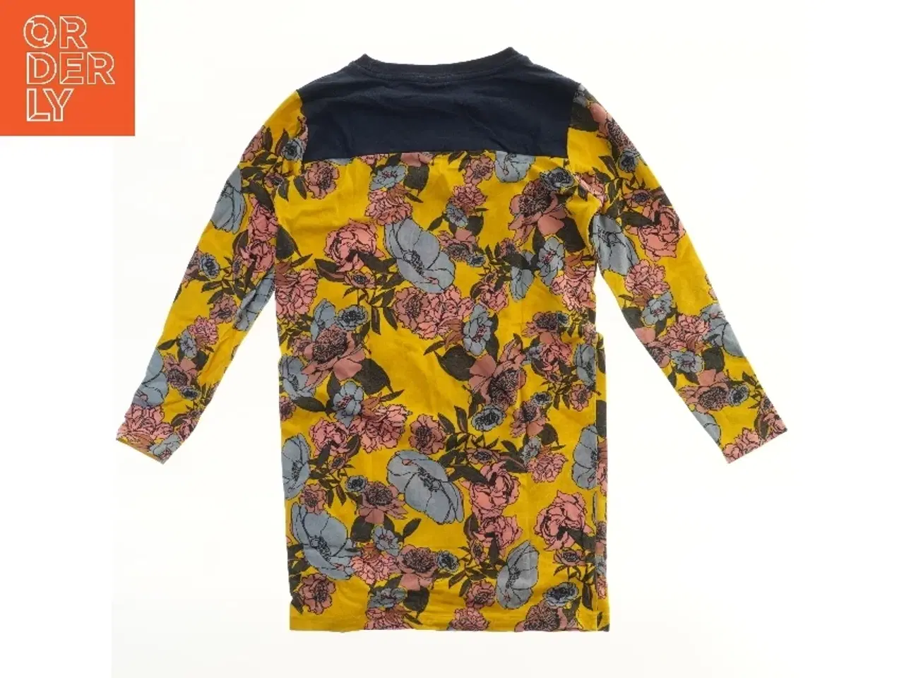 Billede 2 - Hummel blomstret kjole med lange ærmer (str. 134)