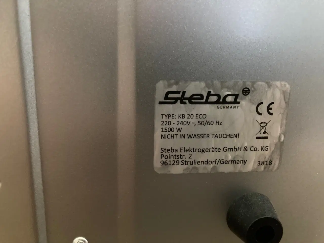 Billede 2 - Miniovn Steba kb20 eco